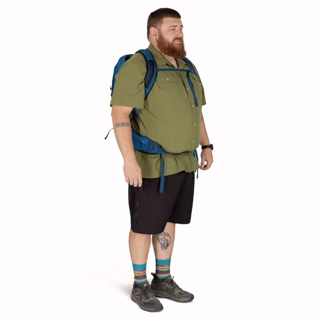 Рюкзак туристический Osprey Talon 22 scoria blue night shift Uni (100080059) - Фото 5 Рюкзак туристический Osprey Talon 22 scoria blue night shift Uni (100080059) - изображение 5