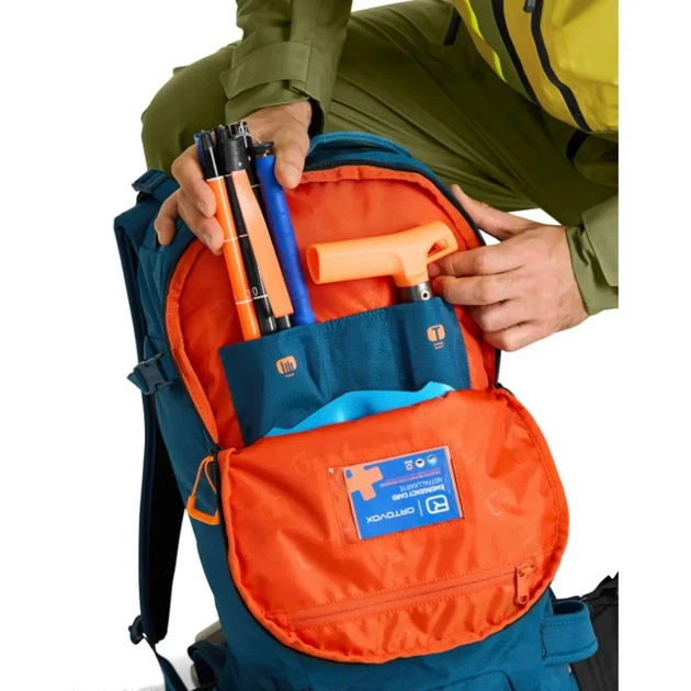 Рюкзак туристический Ortovox Free Rider 28 Petrol blue Uni (100077558) - изображение 3
