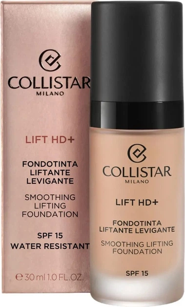 Podkład do twarzy Collistar Lift HD+ SPF15 3G Golden Natural 30 ml (8015150007641) - obraz 2