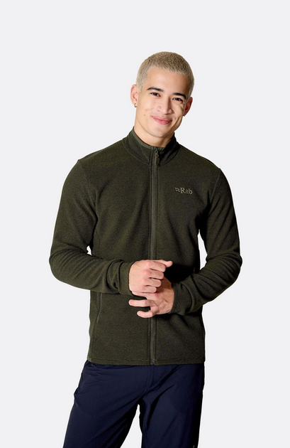 Кофта мужская Rab Stavel Jacket, Beluga, Army, L (RB QFG-68-ARM-LRG) - изображение 3