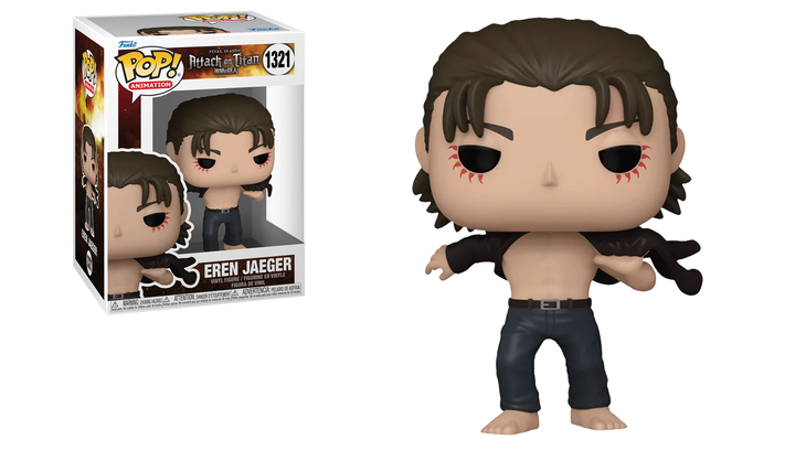Фигурка FUNKO POP! Атака Титанов Эрен Йегер 95mm 1321 67926 - Фото 5 Фигурка FUNKO POP! Атака Титанов Эрен Йегер 95mm 1321 67926 - изображение 5