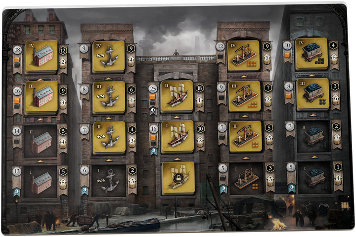 Gra planszowa Rebel Mosiądz: Lancashire Deluxe (edycja polska) (5902650619845) - obraz 3