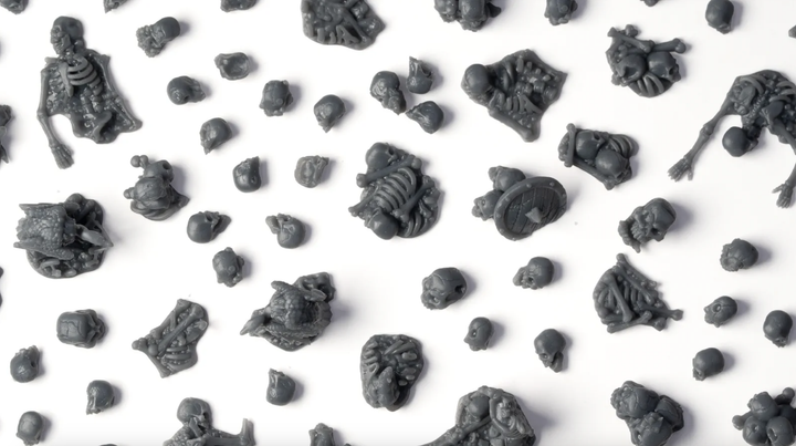 Zestaw dekoracji Gamers Grass Basing Bits Skulls and Bones (738956791467) - obraz 2