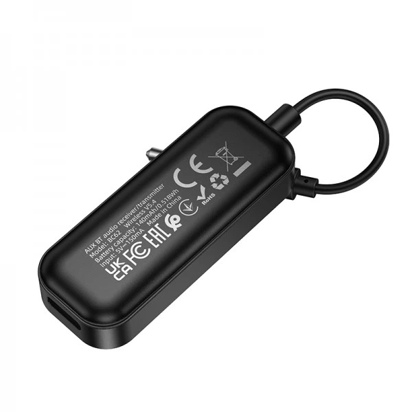 Bluetooth-ресивер BOROFONE BC62 Walker AUX BT audio receiver/transmitter (6941991124143) (17469) - изображение 7