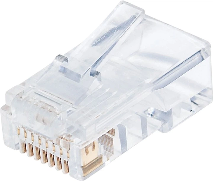 Wtyk modularny Techly 028900 RJ45 UTP Cat 5e 100 szt (8054529028900) - obraz 2