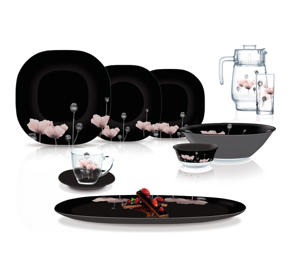 Neocari Сервіз столовий NeoCari Angelique Ro Luminarc N8124 46пр – купити ...