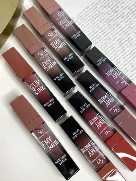 Помада для губ Golden Rose My Matte Lip Ink №5 - Фото 2 Помада для губ Golden Rose My Matte Lip Ink №5 - изображение 2