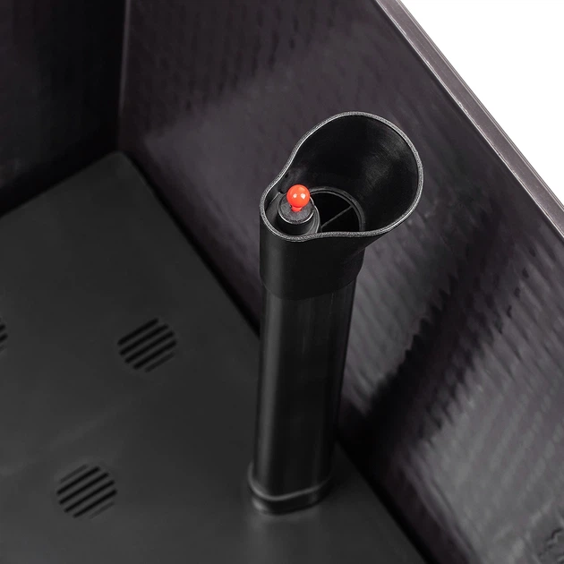 Горщик з системою поливу Kadax Trikala 60 см Темно-коричневий (K8021) - зображення 7