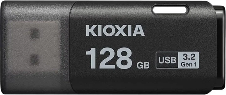 Флеш пам'ять USB KIOXIA TransMemory Hayabusa U301 128GB USB 3.2 Gen 1 Black (LU301K128GG4) - зображення 2