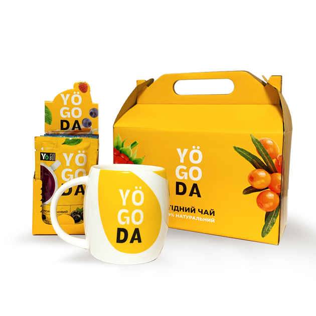 Подарунковий набір YOGODA З медом 6шт х 50г ШоуБокс 000779 - Фото 1 Подарунковий набір YOGODA З медом 6шт х 50г ШоуБокс 000779 - изображение 1
