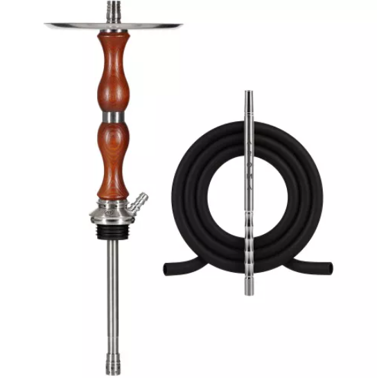 Шахта для кальяну Aroma Hookah Oscar Steel Brown 55 см Арома Хука Оскар Стиль Коричнева Нержавіюча сталь під ущільнювач - Фото 1 Шахта для кальяну Aroma Hookah Oscar Steel Brown 55 см Арома Хука Оскар Стиль Коричнева Нержавіюча сталь під ущільнювач - зображення 1