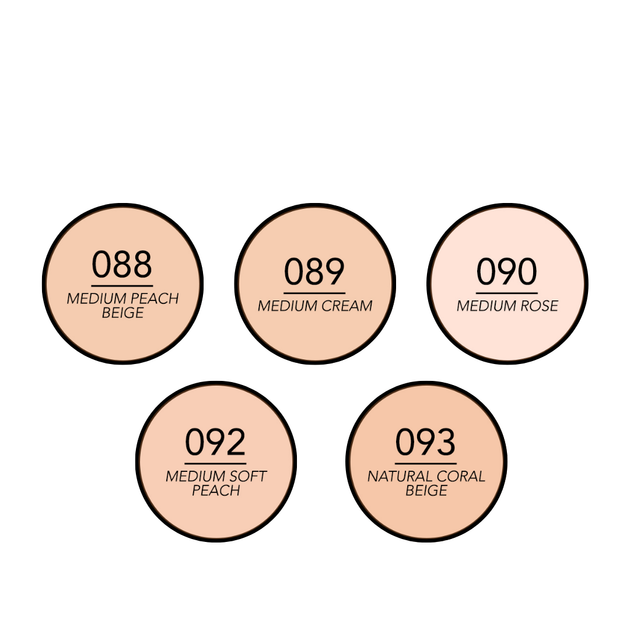 Пудра для лица FlorMar Compact матирующая № 89 Medium Cream Песочный - изображение 8