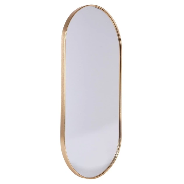 Lustro Vilde owalne 50 x 25 cm Złote (8720573569590) - obraz 3