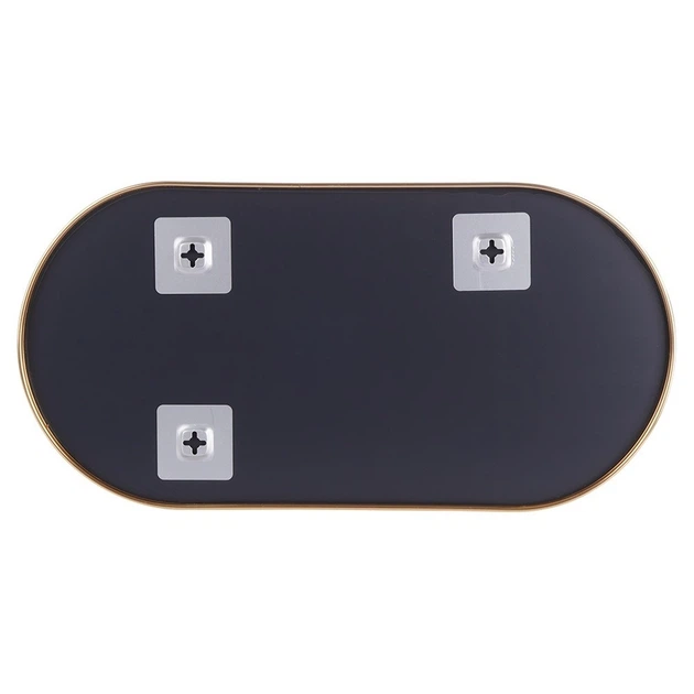 Lustro Vilde owalne 50 x 25 cm Złote (8720573569590) - obraz 4