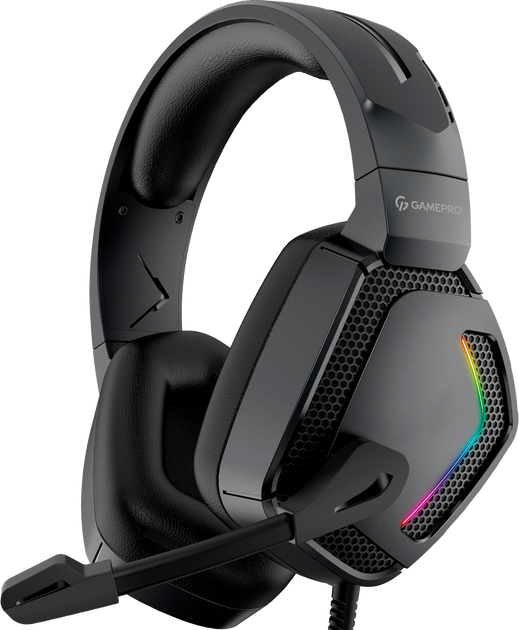 Навушники GamePro HS605 з RGB підсвічуванням - Фото 1 Навушники GamePro HS605 з RGB підсвічуванням - зображення 1