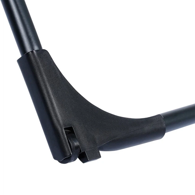 Сушарка для білизни Vilde 779068 металева XXL 108-182 см Чорна (5904316472269) - зображення 7