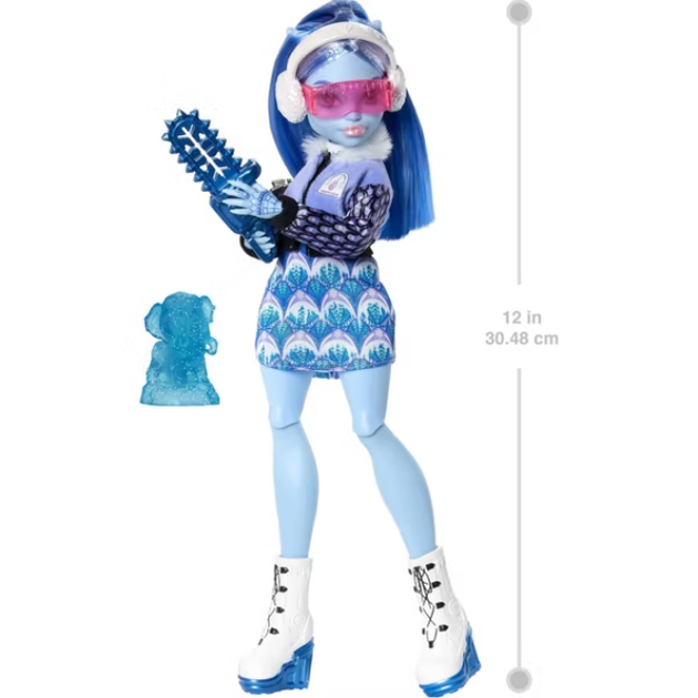 Кукла Монстер Хай Эбби Боминабл с Аксессуарами Monster High Abbey Bominable Mattel JDR58 - изображение 4