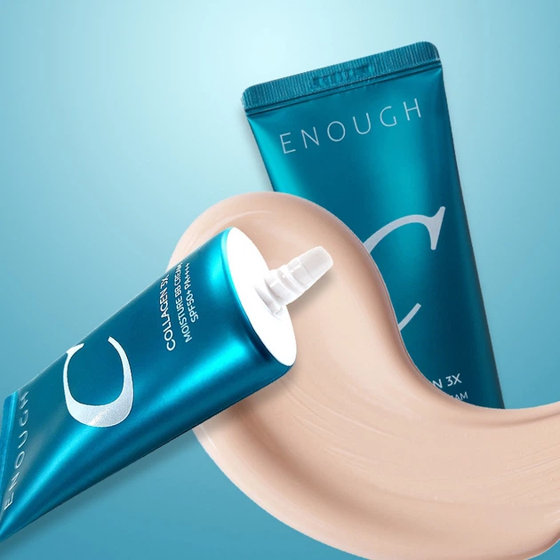 ВВ крем з колагеном ENOUGH Collagen 3X Moisture BB Cream SPF50+ PA++++ 50ml - изображение 2