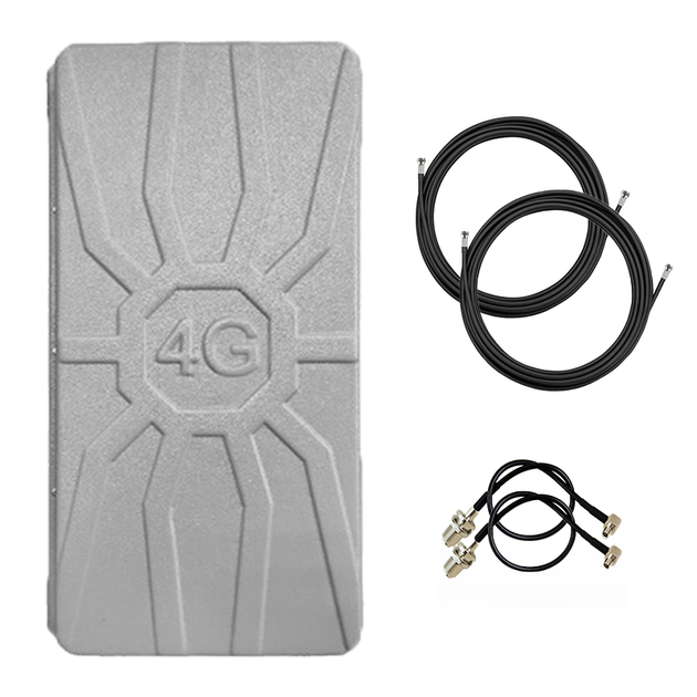 Комплект антенны RunBit Spider 2х16Дб, (800–2700 МГц) - Фото 1 Комплект антенны RunBit Spider 2х16Дб, (800–2700 МГц) - изображение 1