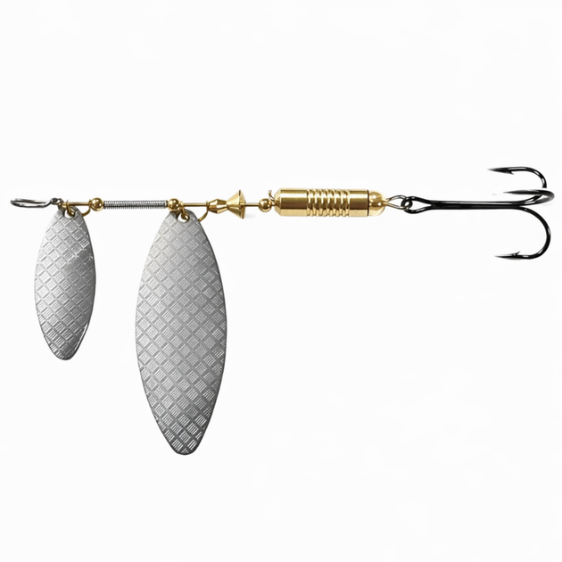 Блешня оберталка CONDOR FISHING Long Chip Tandem №3 10гр #115 (5104_10_115) - Фото 1 Блешня оберталка CONDOR FISHING Long Chip Tandem №3 10гр #115 (5104_10_115) - зображення 1