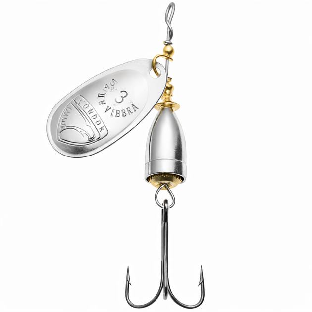 Блешня оберталка CONDOR FISHING Super Vibbra №5 13гр #115 (5181_13_115) - Фото 4 Блешня оберталка CONDOR FISHING Super Vibbra №5 13гр #115 (5181_13_115) - зображення 4