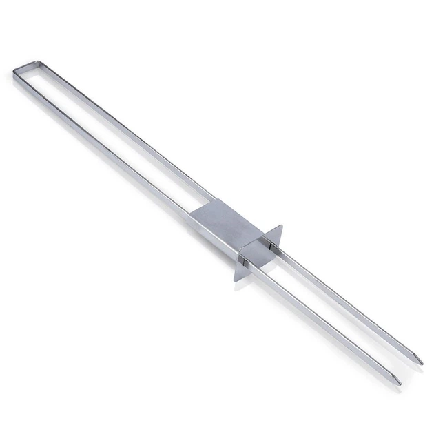 Набір шампурів AM/63 489168 стальні подвійні 36 см 4 шт (8720573450843) - зображення 5