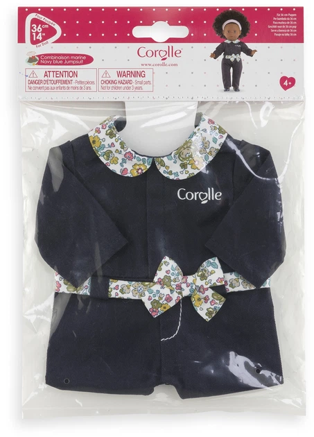 Kombinezon dla lalek Corolle Jumpsuit Granatowy 36 cm 9000212790 (4062013212791) - зображення 2
