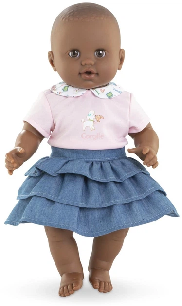 Zestaw ubrań dla lalek Corolle Spódnica z falbanami i koszulka 36 cm 9000141720 (4062013141725) - зображення 4