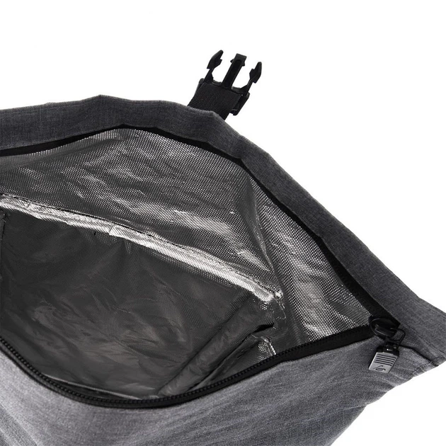 Термосумка Orion 731429 портфель 15 л Сіра (8592381190767) - зображення 6