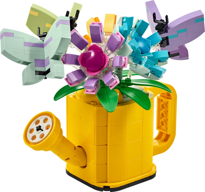 Конструктор Лего Креатор 3 в 1 Цветы в лейке Lego Creator Flowers in Watering Can 31149 - изображение 4
