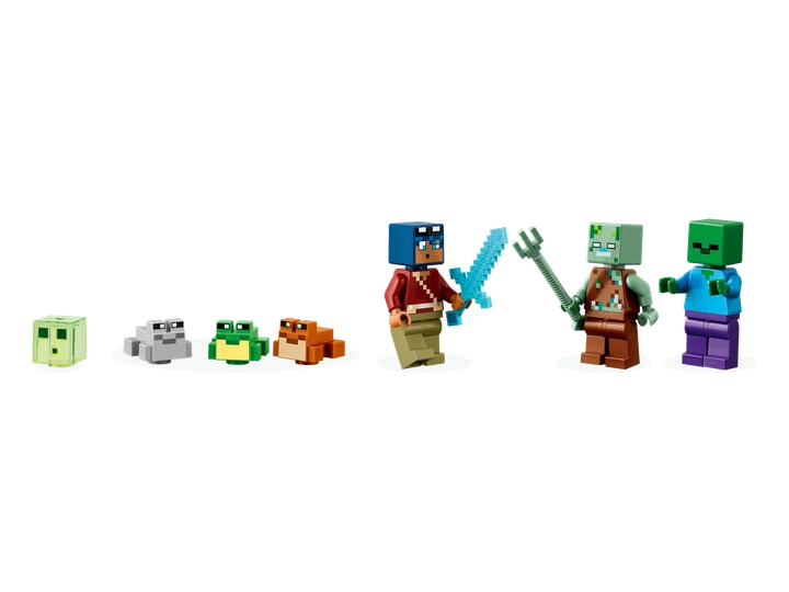 Конструктор Лего Майнкрафт Лягушачий дом Lego Minecraft 21256 - изображение 7