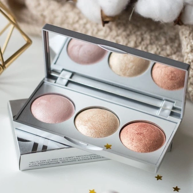 Палітра хайлайтерів для обличчя GOLDEN ROSE Strobing Highlighter - зображення 3