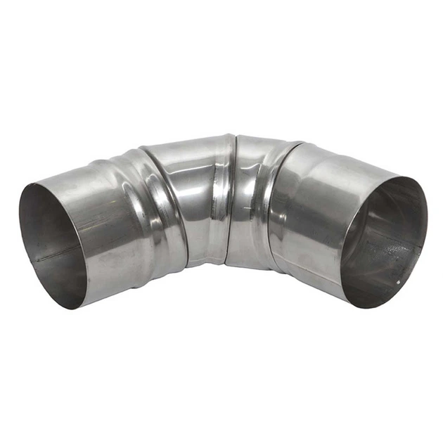 Kolano kominowe Wadex 50575289 90° 150 mm (5900309002093) - obraz 2