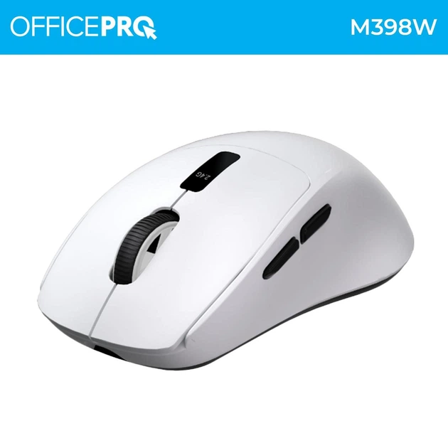 Миша бездротова OfficePro M398W White - изображение 3