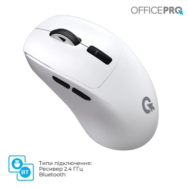 Миша бездротова OfficePro M398W White - изображение 7