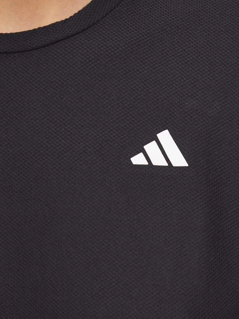 Спортивная футболка для бега женская Adidas Own The Run IN2961 M Черная (4067887052481) - изображение 11