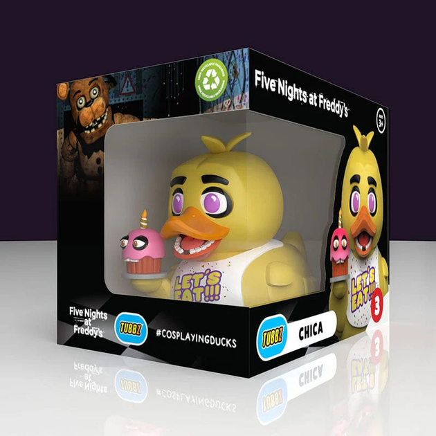 Фигурка Утка TUBBZ Пять ночей с Фредди Чика Five Nights at Freddy's Chica 9 см - изображение 5