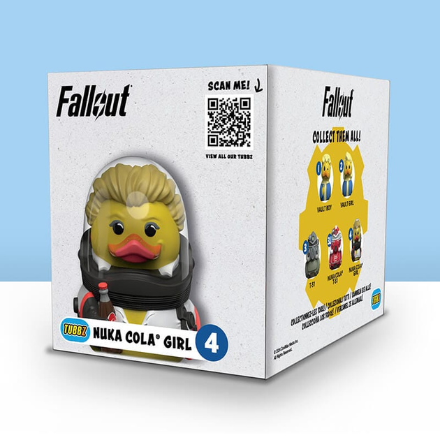 Фигурка Утка TUBBZ Фоллаут Девушка в стиле «Ядер-кола» Fallout Nuka Cola Pin UP Girl 9 см - изображение 8