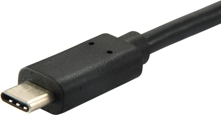 Кабель Equip USB-A Male to USB Type-C Male 1 м Black (12834107) - зображення 3