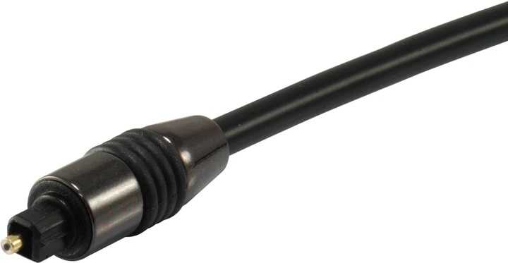 Кабель Equip Toslink (S/PDIF) Male to Toslink (S/PDIF) Male 1.8 м Black (147921) - зображення 2