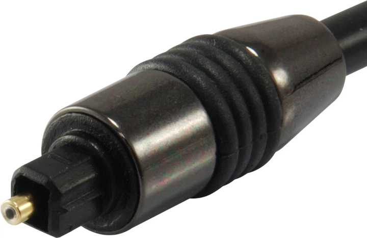 Кабель Equip Toslink (S/PDIF) Male to Toslink (S/PDIF) Male 1.8 м Black (147921) - зображення 4