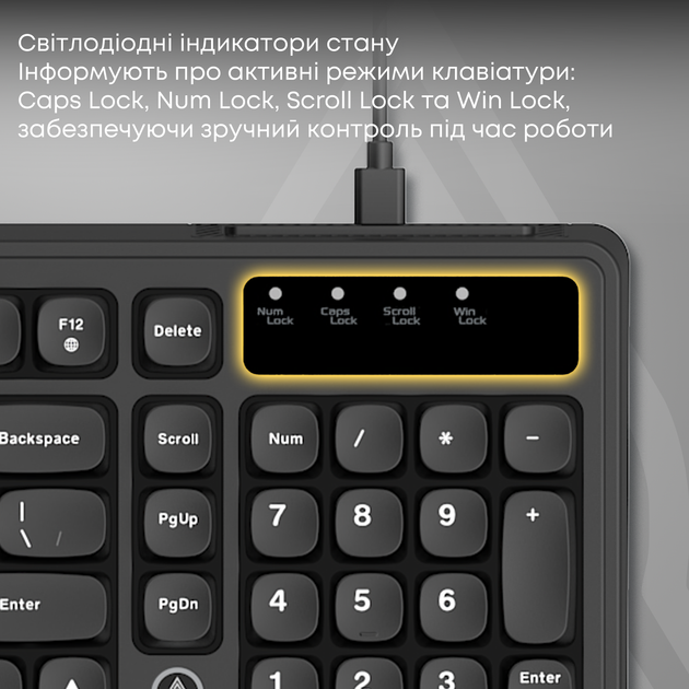 Клавиатура проводная Ajazz AF98 USB Black (AF98-B) – фото, отзывы
