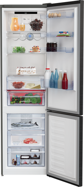 Двухкамерный холодильник Beko RCNA406E40ZXBRN - изображение 4