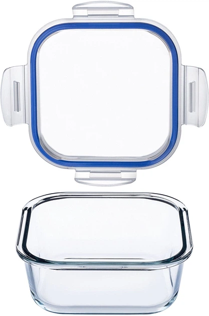 Контейнери Kadax скляні з кришкою 3 шт (5903699496718) - зображення 6