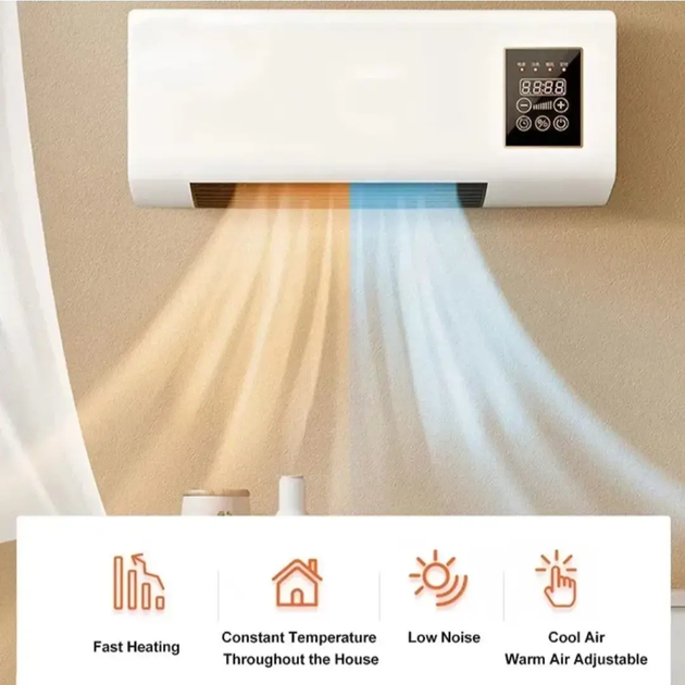 Кондиционер настенный Alfarid Wall Mounted Mobile Air Conditioning 2 кВт 55x12x24см Белый HDSYR_1199 - изображение 5