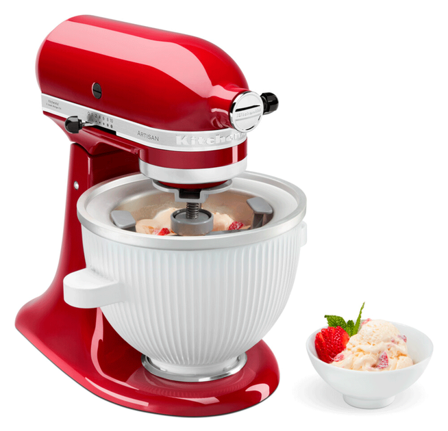 Мороженица Kitchenaid 5KSMICM для миксеров с чашей 4.8 / 6.9 л - изображение 3