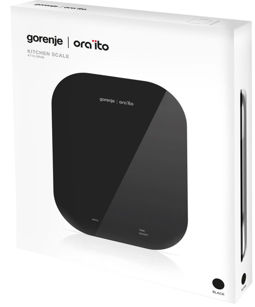 Весы кухонные GORENJE KT 10 ORAITO B (KT10ORAB) - изображение 7