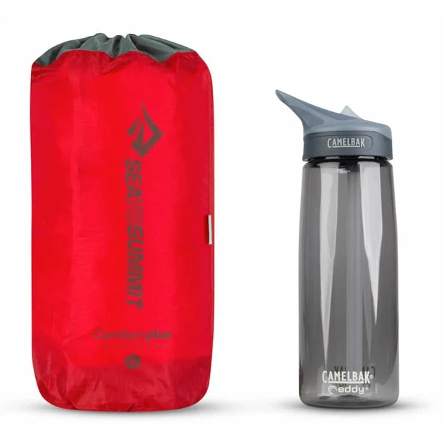 Надувной туристический коврик Sea to Summit Comfort Plus Insulated Large red (100019216) - изображение 4