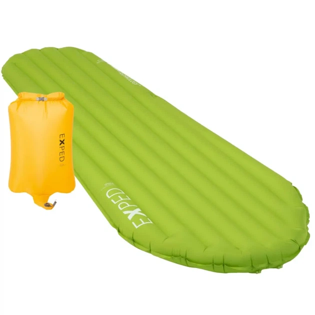 Туристичний килимок надувний Exped Ultra 5R LW Mummy green (100051032) - зображення 3