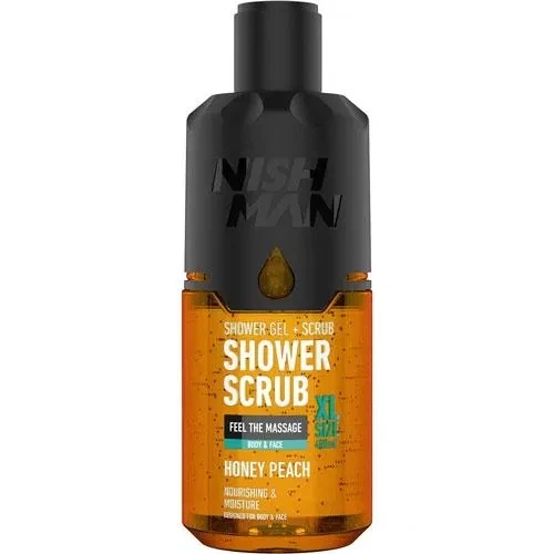 Гель-скраб для душу Nishman Shower Scrub Honey Peach 480 мл - Фото 1 Гель-скраб для душу Nishman Shower Scrub Honey Peach 480 мл - зображення 1